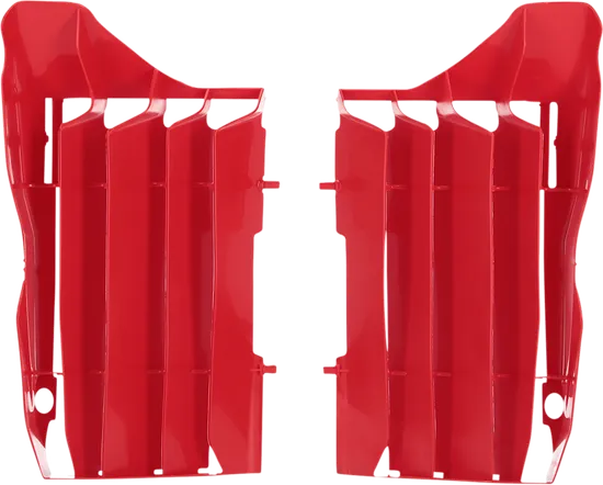 Acerbis Red Radiator Louver Cover Pair