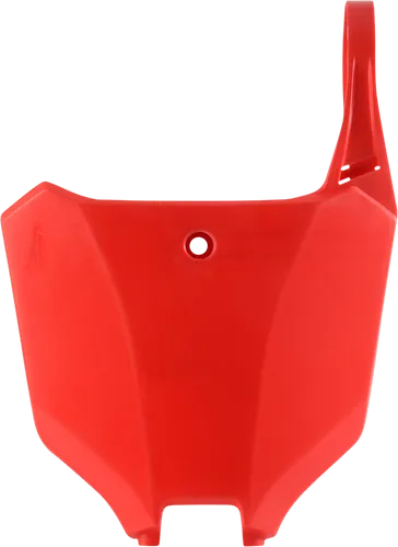 Acerbis Red Front Number Plate 1