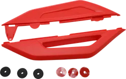 Acerbis Lower Plastic Side Panels Red