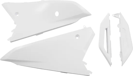 Acerbis Plastic Side Panels White
