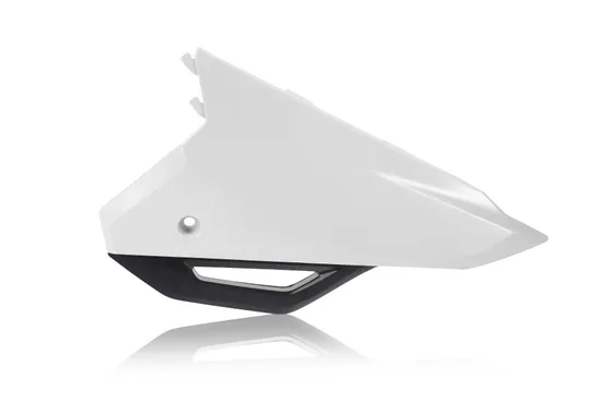 Acerbis Plastic Side Panels White Black