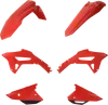 Acerbis Plastic Fender Body Kit Red