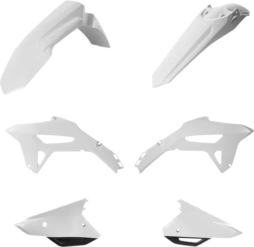 Acerbis Plastic Fender Body Kit White Black