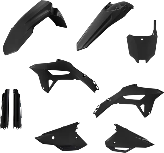 Acerbis Complete Plastic Fender Body Kit Black