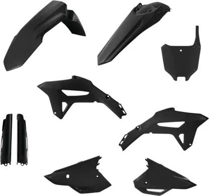 Acerbis Complete Plastic Fender Body Kit Black