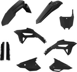 Acerbis Complete Plastic Fender Body Kit Black