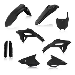 Acerbis Complete Plastic Fender Body Kit Black