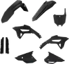 Acerbis Complete Plastic Fender Body Kit Black