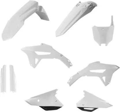 Acerbis Full Plastic Fender Body Kit White 3