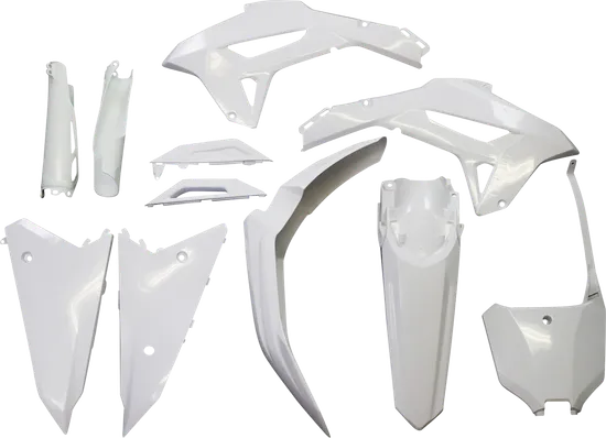 Acerbis Full Plastic Fender Body Kit White 1