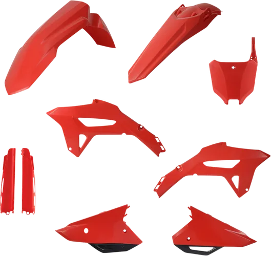 Acerbis Complete Plastic Fender Body Kit Red