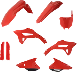 Acerbis Complete Plastic Fender Body Kit Red