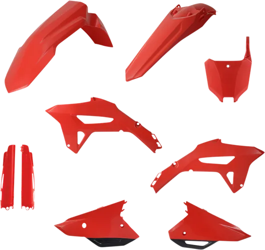 Acerbis Complete Plastic Fender Body Kit OE Red 21