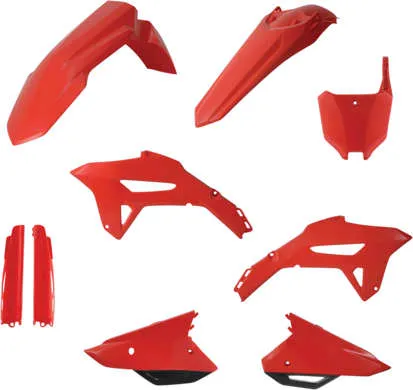 Acerbis Complete Plastic Fender Body Kit OE Red 21