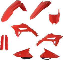 Acerbis Complete Plastic Fender Body Kit OE Red 21