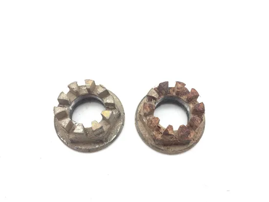 Rear Wheel Axle Hub Castle Nuts 2002 Honda Recon 250 TRX250TM 2x4 3042A