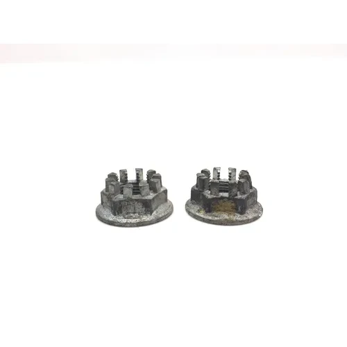 Front Wheel Hub Spindle Castle Nuts 2002 Honda Recon 250 TRX250TM 2x4 3042A 3