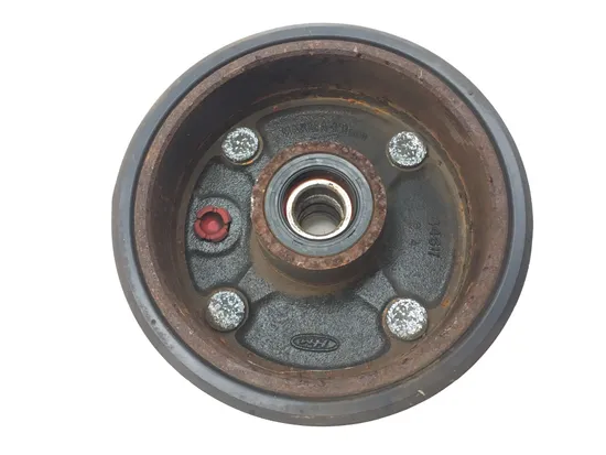 Front Drum Brake Backing Assembly Right 02 Honda Recon 250 TRX250TM 3042A PARTS