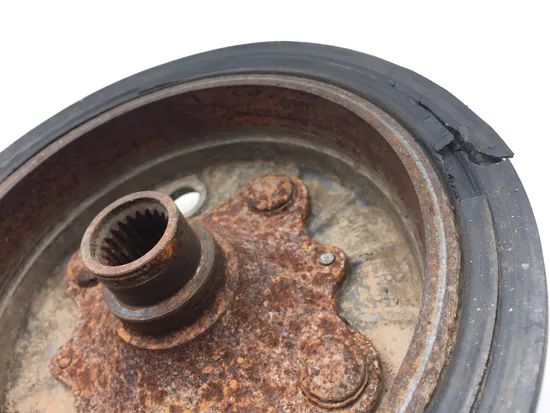 Front Wheel Hub Brake Drum A 2004 Honda Rancher 400 TRX400FA 4x4 AT 3043A