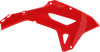 Acerbis Left Right Radiator Shrouds Red