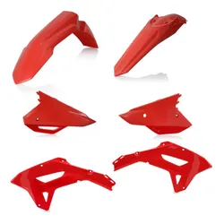 Acerbis Plastic Fender Body Kit Red