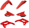Acerbis Plastic Fender Body Kit OE Red Black