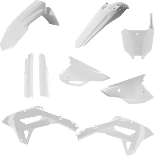 Acerbis Full Plastic Fender Body Kit White 1
