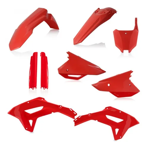 Acerbis Full Plastic Fender Body Kit Red 3