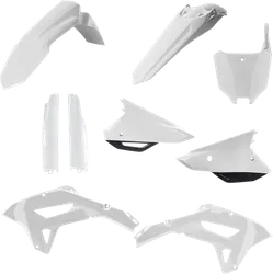 Acerbis Full Plastic Fender Body Kit White Black
