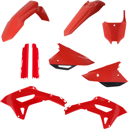 Acerbis Full Plastic Fender Body Kit OE Red Black 1