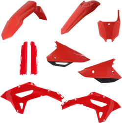 Acerbis Full Plastic Fender Body Kit OE Red Black