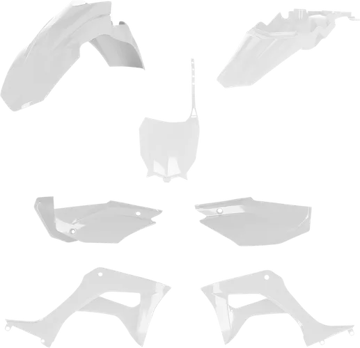 Acerbis Complete Plastic Fender Body Kit White 1