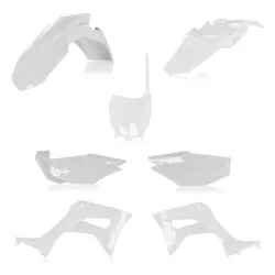 Acerbis Complete Plastic Fender Body Kit White