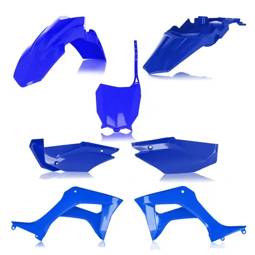 Acerbis Complete Plastic Fender Body Kit Blue 3