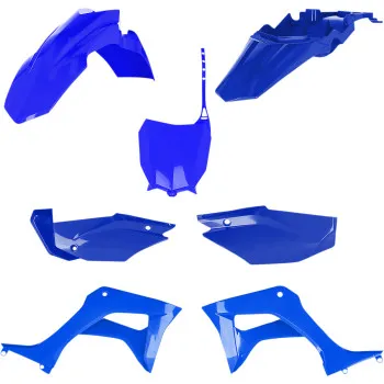 Acerbis Complete Plastic Fender Body Kit Blue