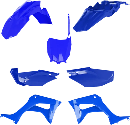 Acerbis Complete Plastic Fender Body Kit Blue