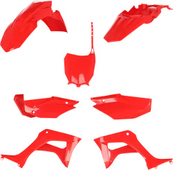 Acerbis Complete Plastic Fender Body Kit Red