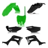 Acerbis Complete Plastic Fender Body Kit Black Green