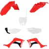 Acerbis Complete Plastic Fender Body Kit Red White