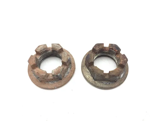 Front Wheel Hub Spindle Castle Nuts 2007 Arctic Cat 700 4x4 Automatic EFI 3045A