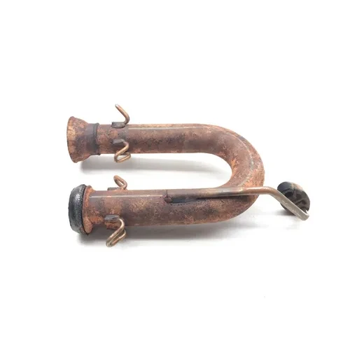 Exhaust Mid Pipe 2009 Yamaha Rhino 700 YXR700F 4x4 FI 3021A 12