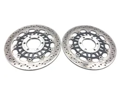 Left Right Front Brake Disc Rotors Set 2000 Triumph Daytona 955i 2912A