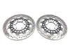 Left Right Front Brake Disc Rotors Set 2000 Triumph Daytona 955i 2912A