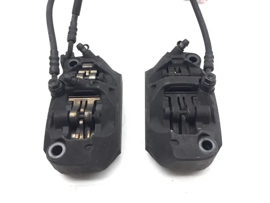 Left Right Front Brake Calipers Pads Set 2010 Honda VFR1200F ABS 2953A