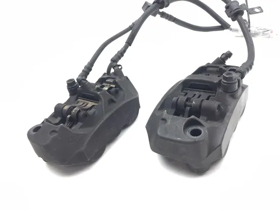 Left Right Front Brake Calipers Pads Set 2010 Honda VFR1200F ABS 2953A