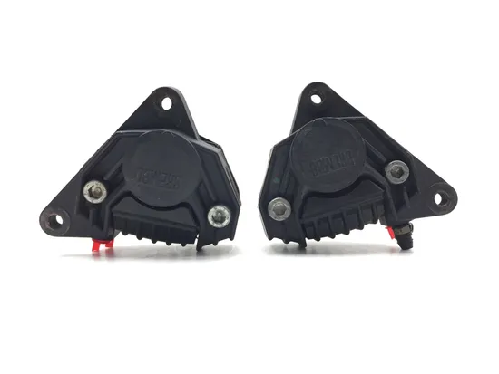Left Right Front Brake Calipers Pads Set 1990 BMW K75RT 2895A