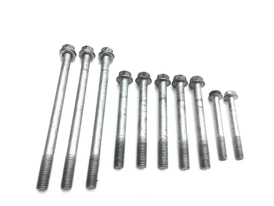 Engine Left Right Center Case Bolts 1999 Kawasaki Voyager XII ZG1200B 2959A