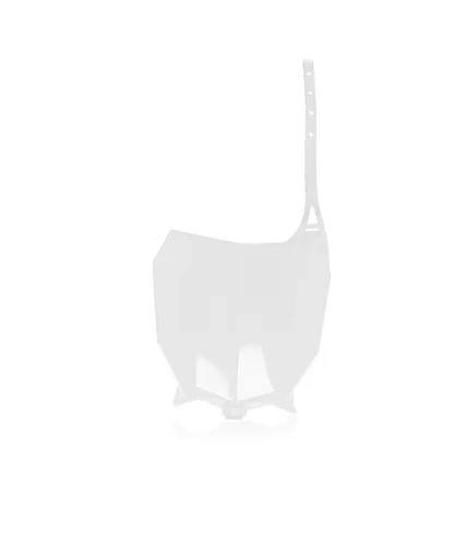 Acerbis White Front Number Plate