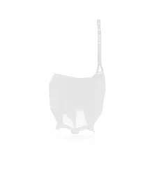 Acerbis White Front Number Plate