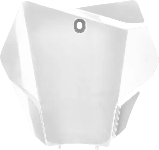 Acerbis White Front Number Plate